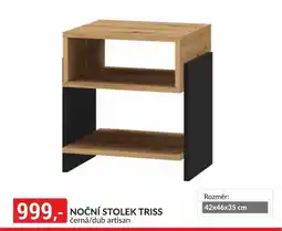 Baumax Noční stolek triss nabídka