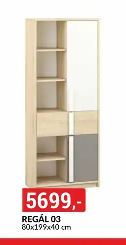 Baumax Regál 03 nabídka