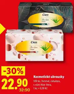 Lidl Kosmetické ubrousky, 120 ks nabídka