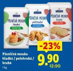 Lidl Pšeničná mouka hladká/polohrubá/hrubá nabídka