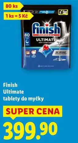 Lidl Finish Ultimate tablety do myčky, 80 ks nabídka