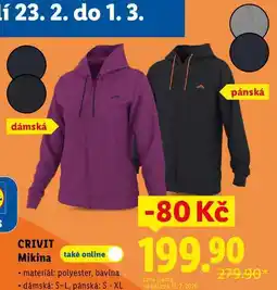 Lidl Mikina nabídka