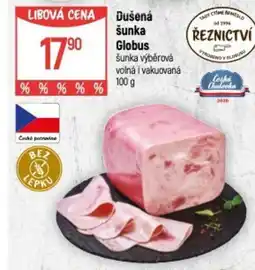 Globus Dušená šunka Globus nabídka