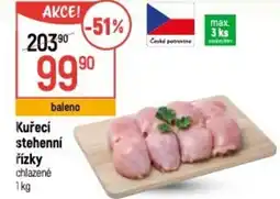 Globus Kuřecí stehenní řízky nabídka