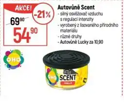 Globus Autovůně Scent nabídka