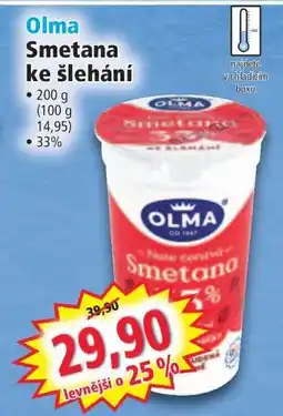 Norma Olma Smetana ke šlehání nabídka