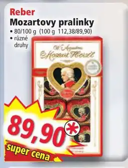 Norma Reber Mozartovy pralinky nabídka