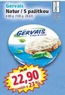 Norma Gervais Natur / S pažitkou nabídka