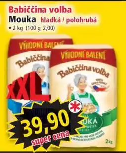 Norma Babiččina volba Mouka hladká / polohrubá nabídka