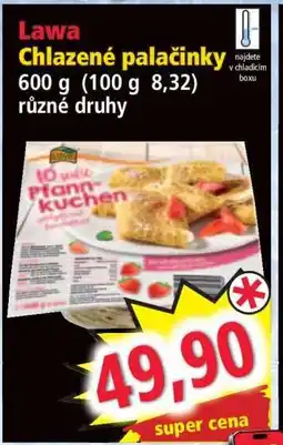 Norma Lawa Chlazené palačinky nabídka