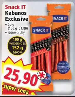 Norma SNACK IT Kabanos exclusive nabídka