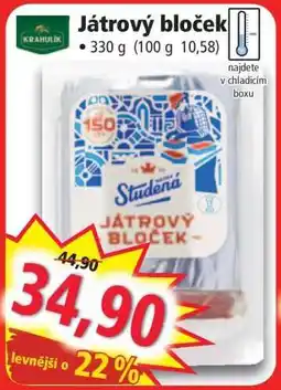 Norma Játrový bloček nabídka