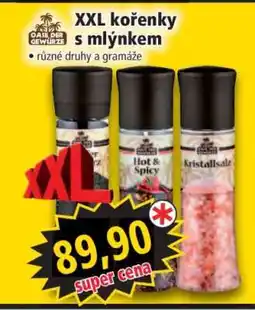 Norma XXL kořenky s mlýnkem nabídka