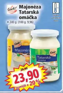 Norma Majonéza, Tatarská omáčka nabídka