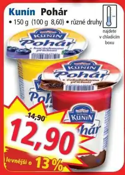 Norma Kunín Pohár nabídka