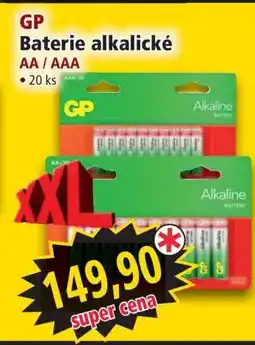 Norma GP Baterie alkalické nabídka