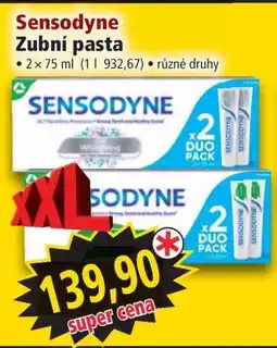 Norma Sensodyne zubní pasta nabídka