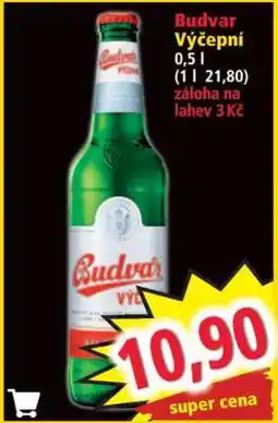 Norma Budvar výčepní nabídka