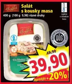 Norma Salát s kousky masa nabídka