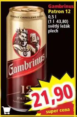 Norma Gambrinus Patron 12 nabídka