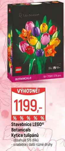 Globus Stavebnice LEGO Botanicals Kytice tulipánů nabídka