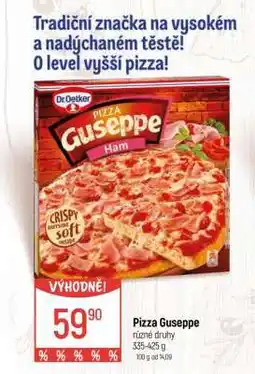 Globus Pizza Giuseppe nabídka