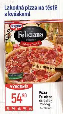 Globus Pizza Feliciana nabídka