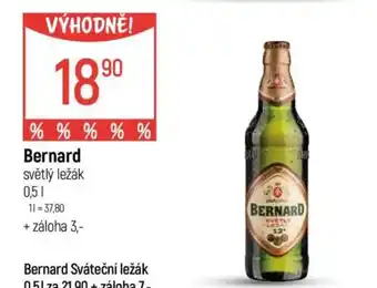 Globus Bernard světlý ležák nabídka
