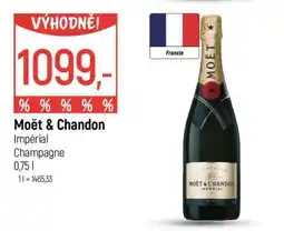 Globus Moët & Chandon Impérial Champagne nabídka