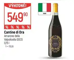 Globus Cantine di Ora Amarone della Valpolicella DOCG nabídka
