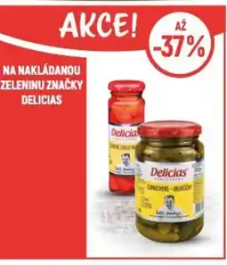 Globus Na nakládanou zeleninu značky Delicias nabídka