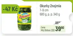 Globus Okurky Znojmia nabídka