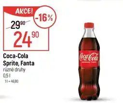 Globus COCA COLA / SPRITE / FANTA nabídka