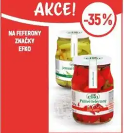 Globus Na feferony značky Efko nabídka