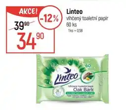 Globus LINTEO Vlhčený toaletní papír 60 ks nabídka