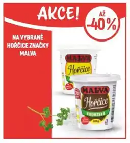 Globus Na vybrané hořčice značky Malva nabídka