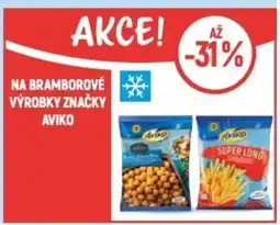 Globus Na bramborové výrobky značky Aviko nabídka