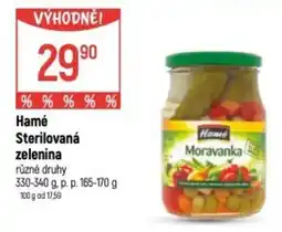 Globus Hamé Sterilovaná zelenina nabídka