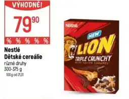 Globus Nestlé Dětské cereálie nabídka