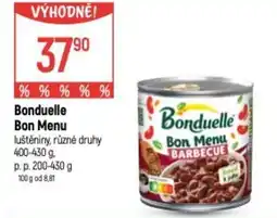 Globus Bonduelle Bon Menu nabídka