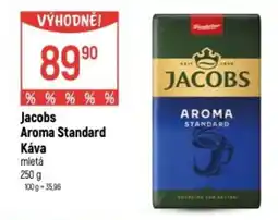 Globus Jacobs Aroma Standard Káva nabídka