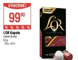 Globus L'OR Kapsle nabídka