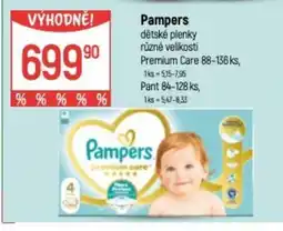 Globus Pampers nabídka