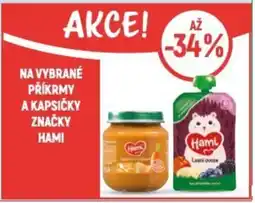Globus Na vybrané příkrmy a kapsičky značky Hami nabídka