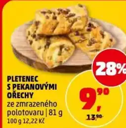 Penny Market Pletenec s pekanovými ořechy nabídka