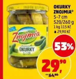 Penny Market Okurky znojmia nabídka