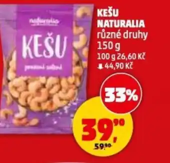 Penny Market Kešu naturalia nabídka