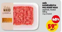 Penny Market Směs rozmělněných mas dobré maso vepřové, hovězí nabídka
