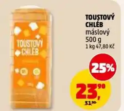 Penny Market Toustový chléb máslový nabídka