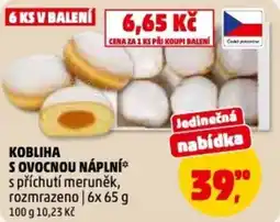 Penny Market Kobliha s ovocnou náplní nabídka